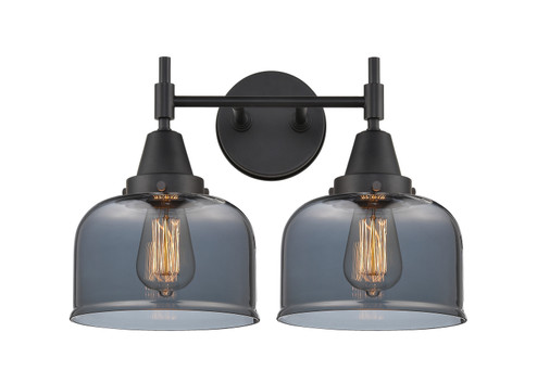 Bathroom Fixtures Two Lights by Innovations ( 405 | 447-2W-BK-G73-LED Caden ) 