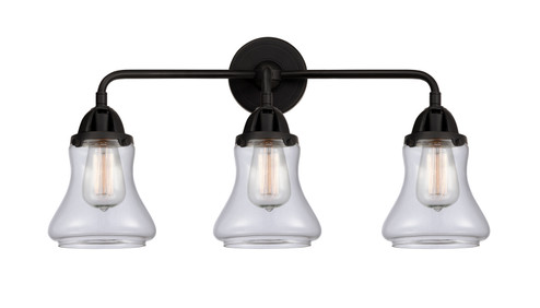 Bathroom Fixtures Three Lights by Innovations ( 405 | 288-3W-BK-G192 Nouveau 2 ) 