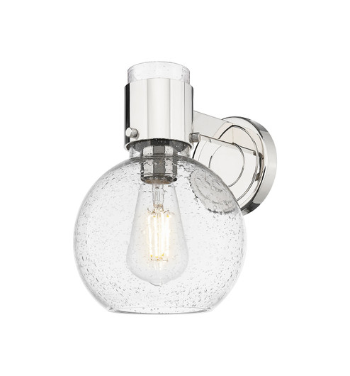 Sconces Single Glass by Innovations ( 405 | 464-1W-PN-G464B-7SDY Downtown Urban ) 