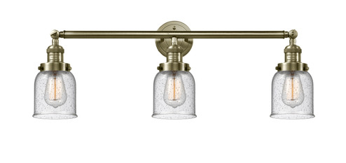 Bathroom Fixtures Three Lights by Innovations ( 405 | 205-AB-G54-LED Franklin Restoration ) 