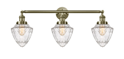 Bathroom Fixtures Three Lights by Innovations ( 405 | 205-AB-G664-7 Franklin Restoration ) 