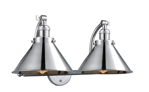 Bathroom Fixtures Two Lights by Innovations ( 405 | 515-2W-PC-M10-PC-LED Franklin Restoration ) 