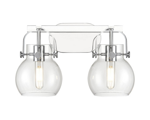 Bathroom Fixtures Two Lights by Innovations ( 405 | 423-2W-PC-G410-6CL Downtown Urban ) 