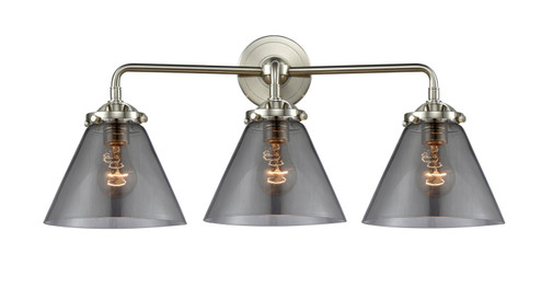 Bathroom Fixtures Three Lights by Innovations ( 405 | 284-3W-SN-G43-LED Nouveau ) 