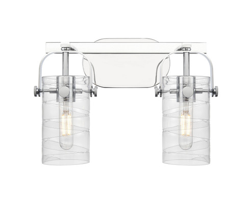 Bathroom Fixtures Two Lights by Innovations ( 405 | 423-2W-PC-G423-7DE Downtown Urban ) 