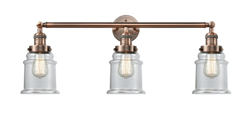 Bathroom Fixtures Three Lights by Innovations ( 405 | 205-AC-G182 Franklin Restoration ) 