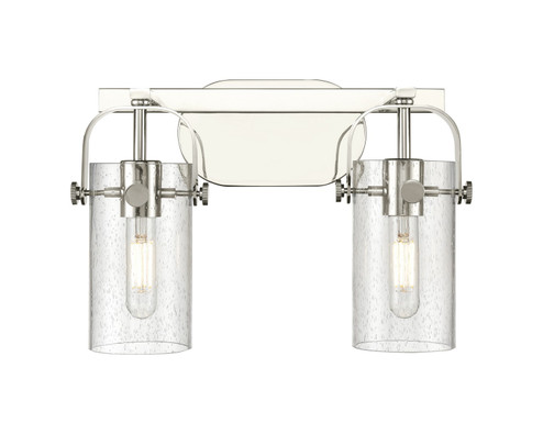 Bathroom Fixtures Two Lights by Innovations ( 405 | 423-2W-PN-G423-7SDY Downtown Urban ) 