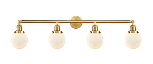 Bathroom Fixtures Four Lights by Innovations ( 405 | 215-SG-G201-6-LED Franklin Restoration ) 