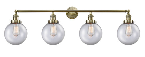 Bathroom Fixtures Four Lights by Innovations ( 405 | 215-AB-G202-8 Franklin Restoration ) 