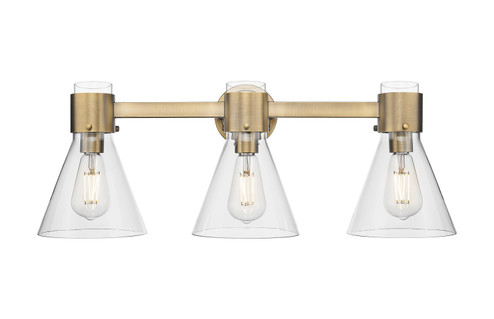 Bathroom Fixtures Three Lights by Innovations ( 405 | 464-3W-BB-G464C-7CL Downtown Urban ) 