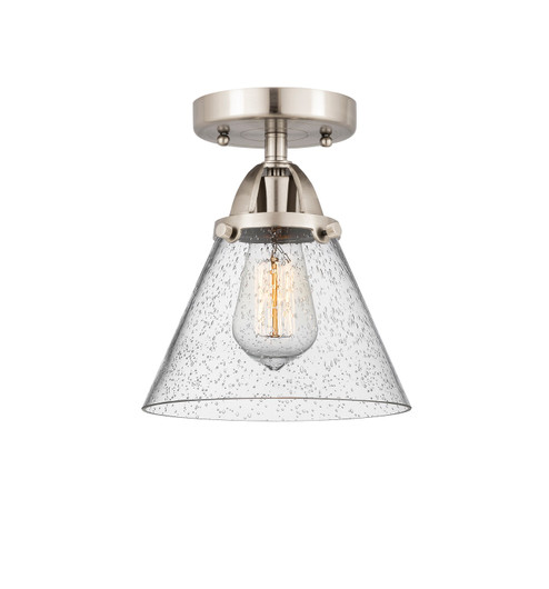 Semi-Flush Mts. Cage by Innovations ( 405 | 288-1C-SN-G44-LED Nouveau 2 ) 