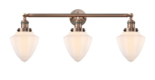 Bathroom Fixtures Three Lights by Innovations ( 405 | 205-AC-G661-7-LED Franklin Restoration ) 
