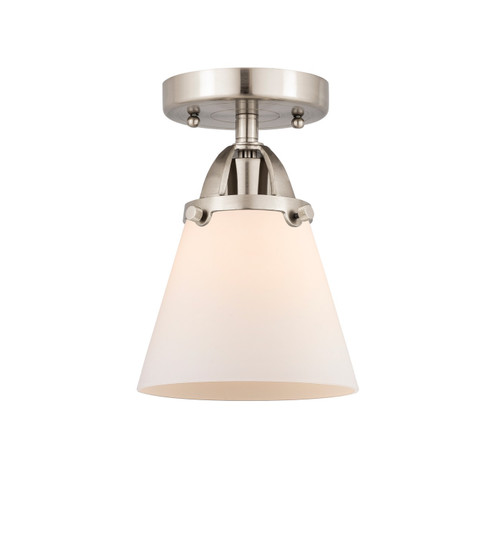Semi-Flush Mts. Cage by Innovations ( 405 | 288-1C-SN-G61-LED Nouveau 2 ) 