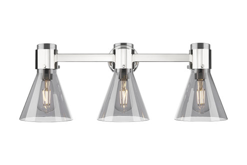 Bathroom Fixtures Three Lights by Innovations ( 405 | 464-3W-PN-G464C-7SM Downtown Urban ) 