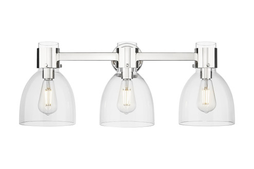 Bathroom Fixtures Three Lights by Innovations ( 405 | 464-3W-PN-G464D-7CL Downtown Urban ) 