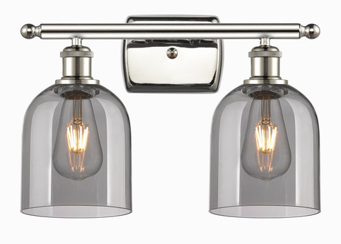 Bathroom Fixtures Two Lights by Innovations ( 405 | 516-2W-PN-G558-6SM Ballston ) 