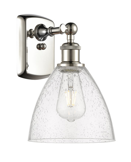 Sconces Single Glass by Innovations ( 405 | 516-1W-PN-GBD-754-LED Ballston )  Sconces Single Glass by Innovations ( 405 | 516-1W-PN-GBD-754-LED Ballston )