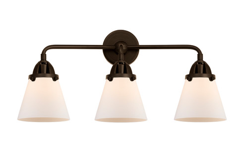 Bathroom Fixtures Three Lights by Innovations ( 405 | 288-3W-OB-G61-LED Nouveau 2 ) 