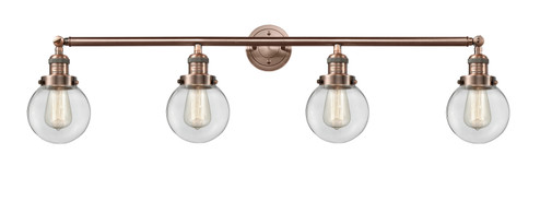 Bathroom Fixtures Four Lights by Innovations ( 405 | 215-AC-G202-6 Franklin Restoration ) 