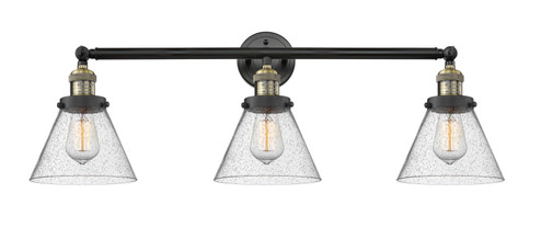 Bathroom Fixtures Three Lights by Innovations ( 405 | 205-BAB-G44 Franklin Restoration ) 