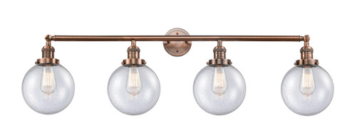 Bathroom Fixtures Four Lights by Innovations ( 405 | 215-AC-G204-8 Franklin Restoration ) 
