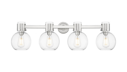 Bathroom Fixtures Four Lights by Innovations ( 405 | 464-4W-SN-G464B-7CL Downtown Urban ) 