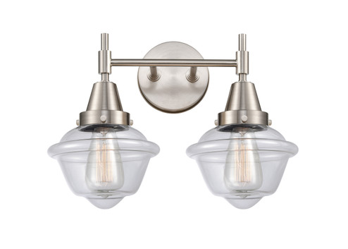 Bathroom Fixtures Two Lights by Innovations ( 405 | 447-2W-SN-G532-LED Caden ) 