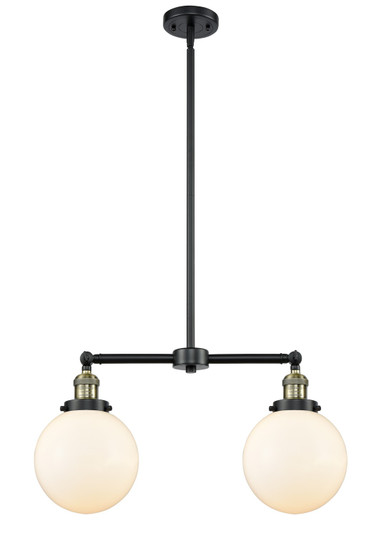 Linear/Island 2 Light Bar by Innovations ( 405 | 209-BAB-G201-8-LED Franklin Restoration ) 