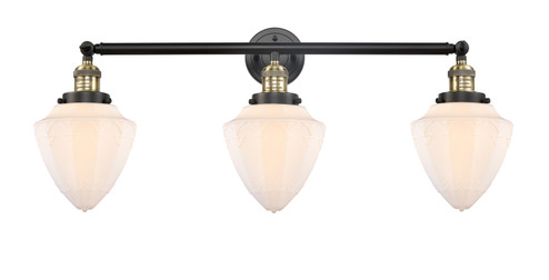 Bathroom Fixtures Three Lights by Innovations ( 405 | 205-BAB-G661-7-LED Franklin Restoration ) 