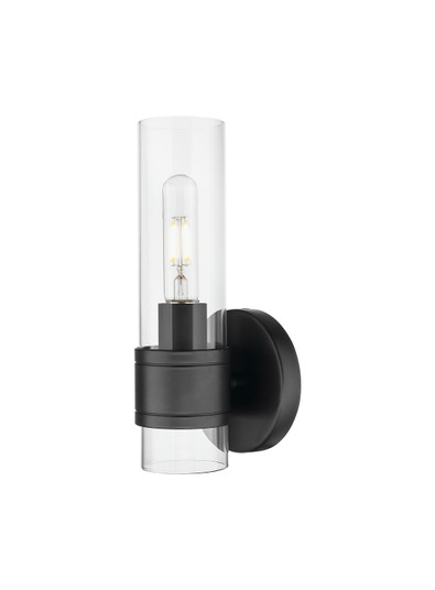 Sconces Single Glass by Innovations ( 405 | 467-1W-BK-G467-CL Downtown Urban ) 