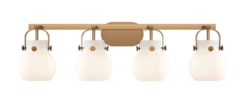 Bathroom Fixtures Four Lights by Innovations ( 405 | 423-4W-BB-G410-6WH Downtown Urban ) 