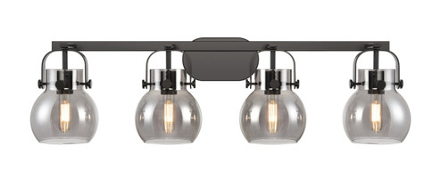 Bathroom Fixtures Four Lights by Innovations ( 405 | 423-4W-BK-G410-6SM Downtown Urban ) 