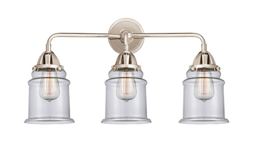 Bathroom Fixtures Three Lights by Innovations ( 405 | 288-3W-PN-G182 Nouveau 2 ) 