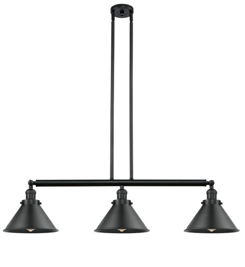 Linear/Island 3 Light Bar by Innovations ( 405 | 213-BK-M10-BK-LED Franklin Restoration ) 