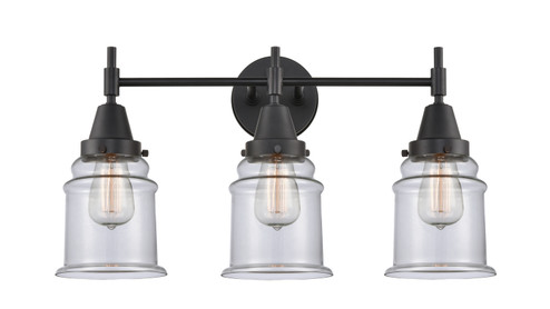 Bathroom Fixtures Three Lights by Innovations ( 405 | 447-3W-BK-G182-LED Caden ) 