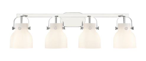 Bathroom Fixtures Four Lights by Innovations ( 405 | 423-4W-PC-G412-6WH Downtown Urban ) 