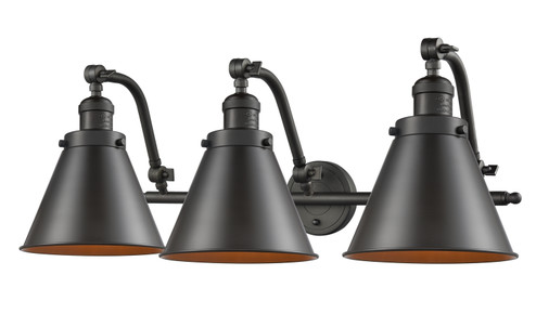 Bathroom Fixtures Three Lights by Innovations ( 405 | 515-3W-OB-M13-OB Franklin Restoration ) 