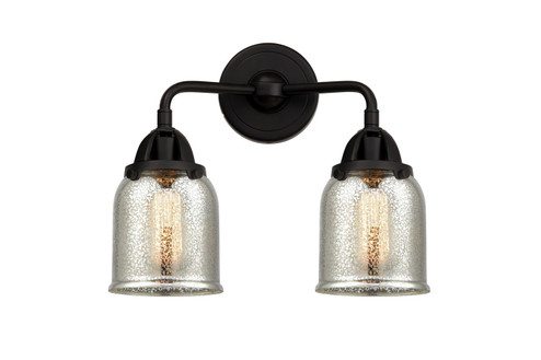Bathroom Fixtures Two Lights by Innovations ( 405 | 288-2W-BK-G58-LED Nouveau 2 ) 