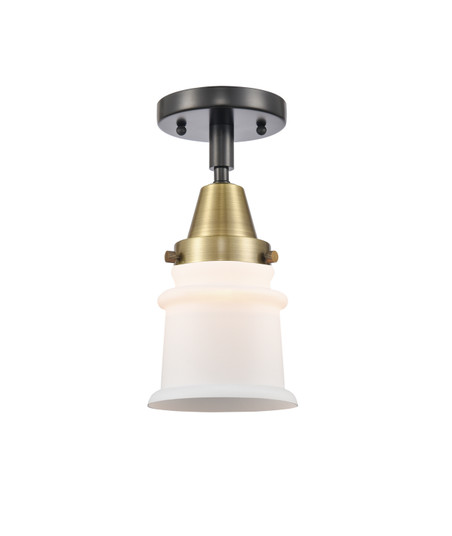 Semi-Flush Mts. Glass Down by Innovations ( 405 | 447-1C-BAB-G181S-LED Caden ) 