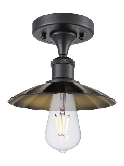 Semi-Flush Mts. Exposed Lamps by Innovations ( 405 | 516-1C-BK-M17-BK Ballston ) 