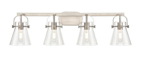 Bathroom Fixtures Four Lights by Innovations ( 405 | 423-4W-SN-G411-6CL Downtown Urban ) 