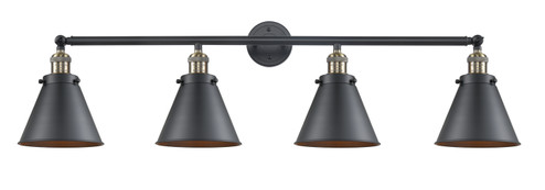 Bathroom Fixtures Four Lights by Innovations ( 405 | 215-BAB-M13-BK-LED Franklin Restoration ) 