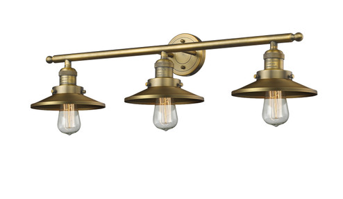 Bathroom Fixtures Three Lights by Innovations ( 405 | 205-BB-M4-LED Franklin Restoration ) 