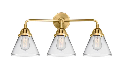 Bathroom Fixtures Three Lights by Innovations ( 405 | 288-3W-SG-G42 Nouveau 2 ) 