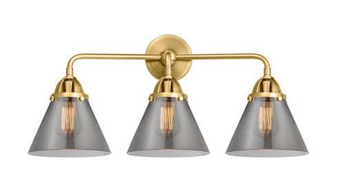 Bathroom Fixtures Three Lights by Innovations ( 405 | 288-3W-SG-G43-LED Nouveau 2 ) 