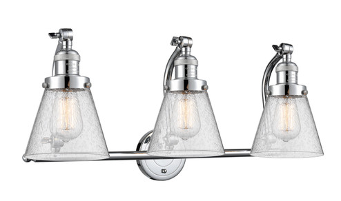 Bathroom Fixtures Three Lights by Innovations ( 405 | 515-3W-PC-G64 Franklin Restoration ) 