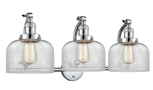 Bathroom Fixtures Three Lights by Innovations ( 405 | 515-3W-PC-G72-LED Franklin Restoration ) 