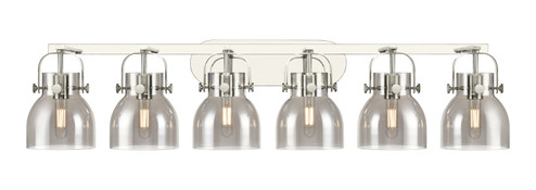 Bathroom Fixtures Five+Lights by Innovations ( 405 | 423-6W-PN-G412-6SM Downtown Urban ) 