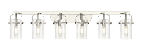 Bathroom Fixtures Five+Lights by Innovations ( 405 | 423-6W-PN-G423-7CL Downtown Urban ) 