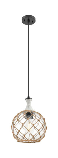 Mini Pendants Glass Down by Innovations ( 405 | 415-1PR-BK-G122-10RB Ballston ) 